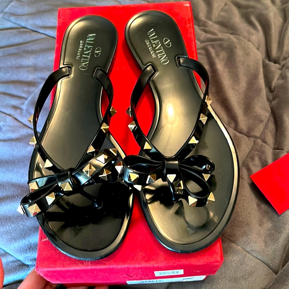 Valentino Garavani Rockstud Slides Sz41